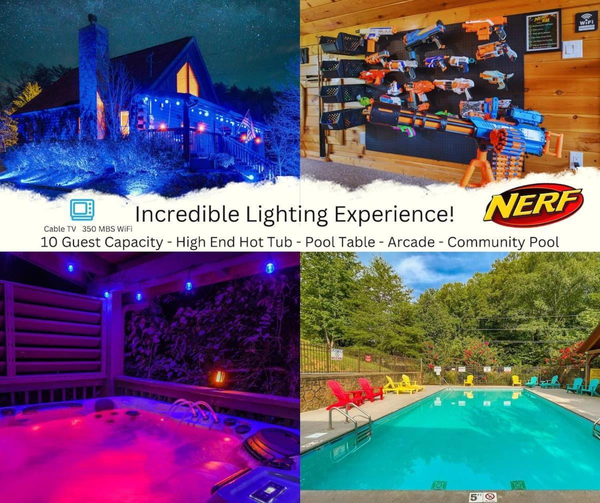 Ryes And Shine Bootlegger'S Cabin! Hot Tub* Pool* Arcade* Billiards *Ev * Pet Friendly Sevierville Exterior foto